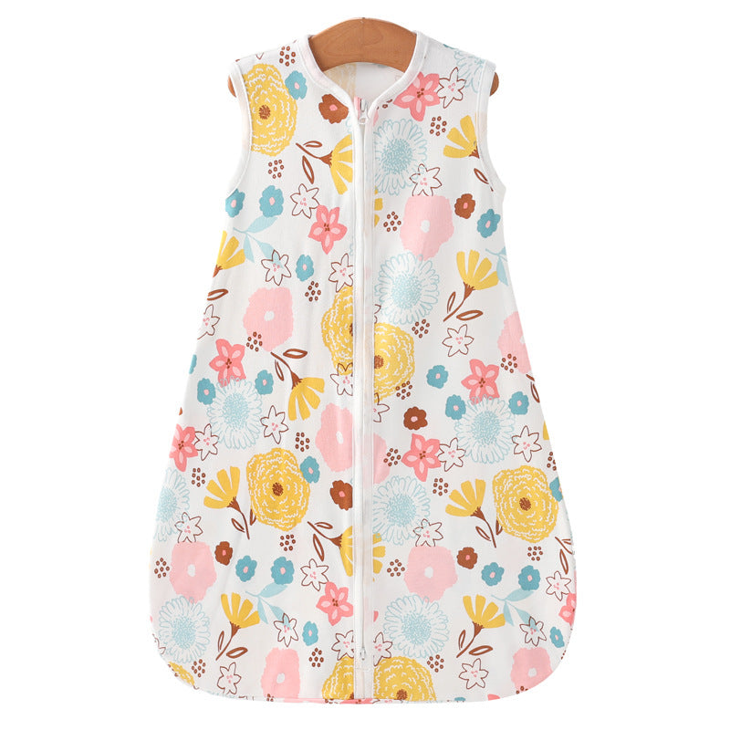 100% Cotton Baby Wearable Blanket Unisex Floral Sleepsack Swaddle 0.5 TOG