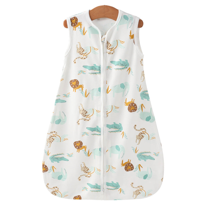 100% Cotton Baby Wearable Blanket Unisex Lion Sleepsack Swaddle 0.5 TOG