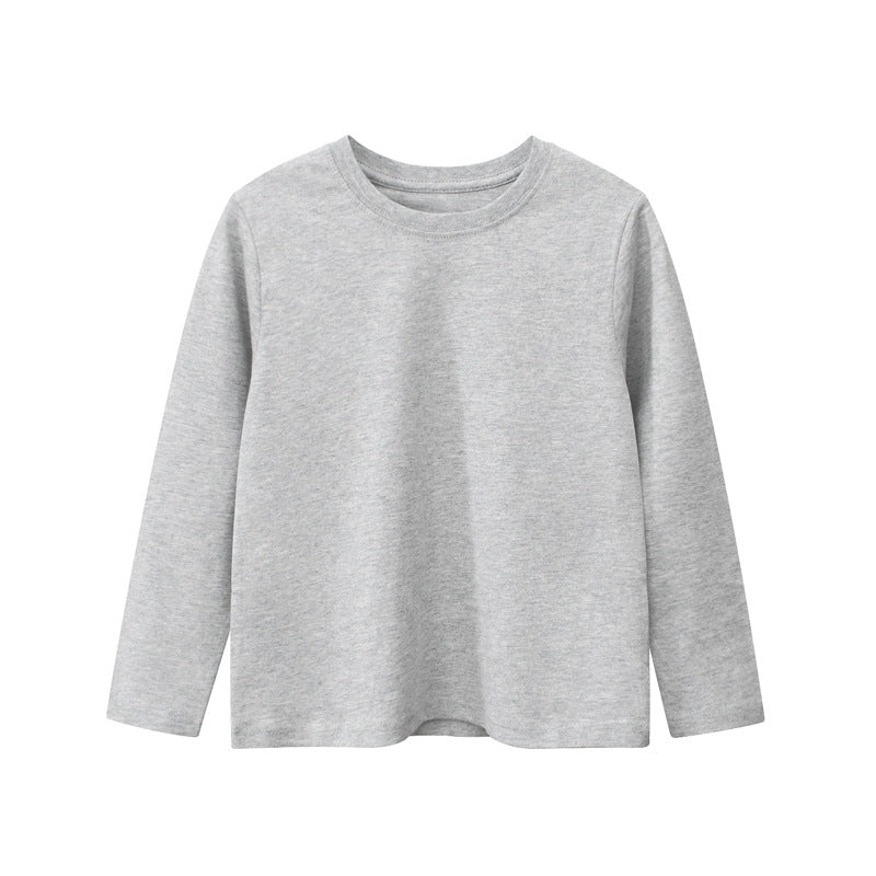 100% Cotton Tagless Crew Neck Super Soft Cotton Gray T Shirts
