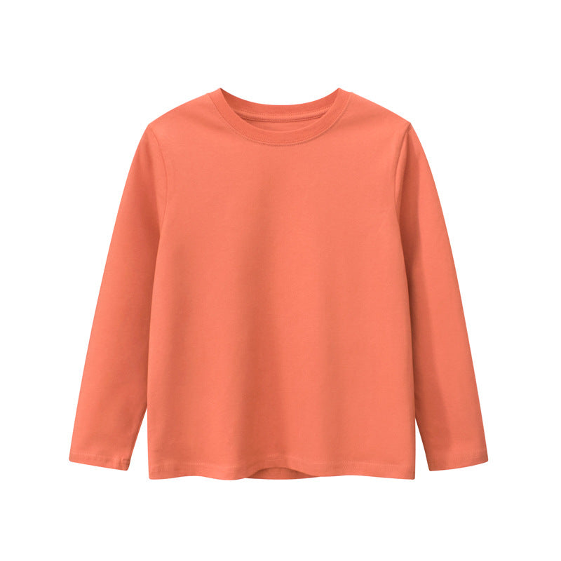 100% Cotton Tagless Crew Neck Super Soft Cotton Orange T Shirts