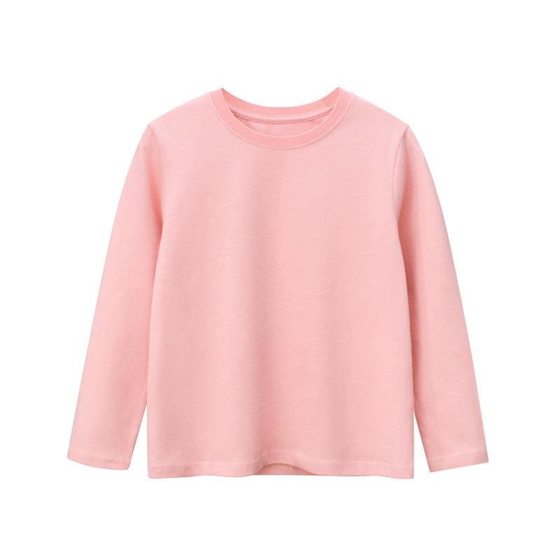 100% Cotton Tagless Crew Neck Super Soft Cotton Pink T Shirts