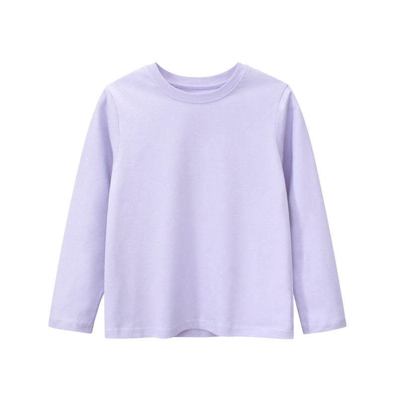 100% Cotton Tagless Crew Neck Super Soft Cotton Purple T Shirts