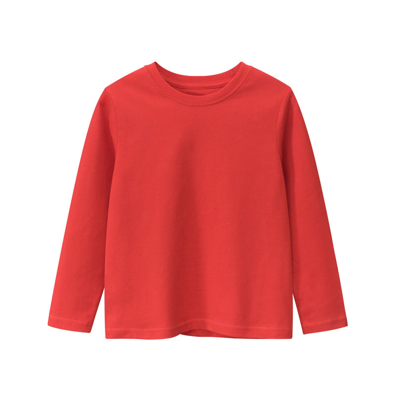 100% Cotton Tagless Crew Neck Super Soft Cotton Red T Shirts