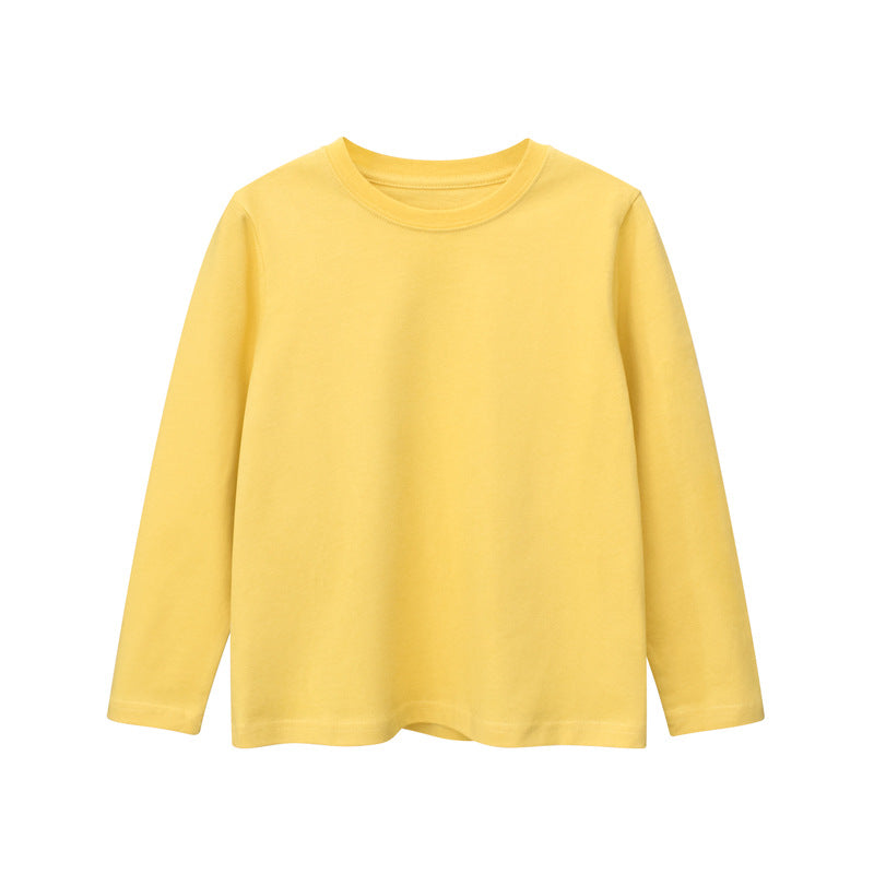 100% Cotton Tagless Crew Neck Super Soft Cotton Yellow T Shirts