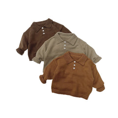 Cardigan en tricot pour enfants, pull fin de printemps