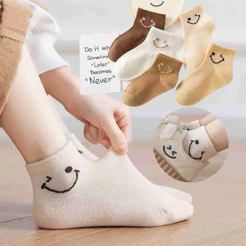 5 PCS Moisture Wicking Kids' Socks