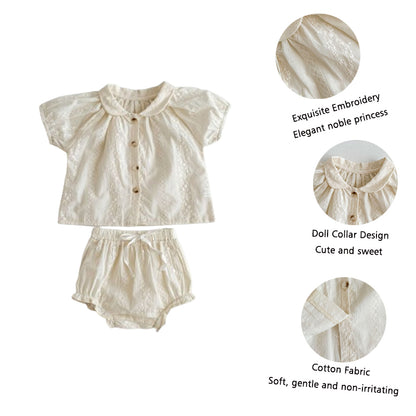 Baby Girl Exquisite Bummies 2PC Sets