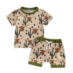 Baby Boys Western Wrangler Summer Clothes