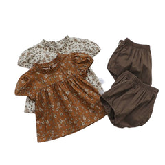 Ensemble pour enfants pour fille, costume 2 pièces en jean