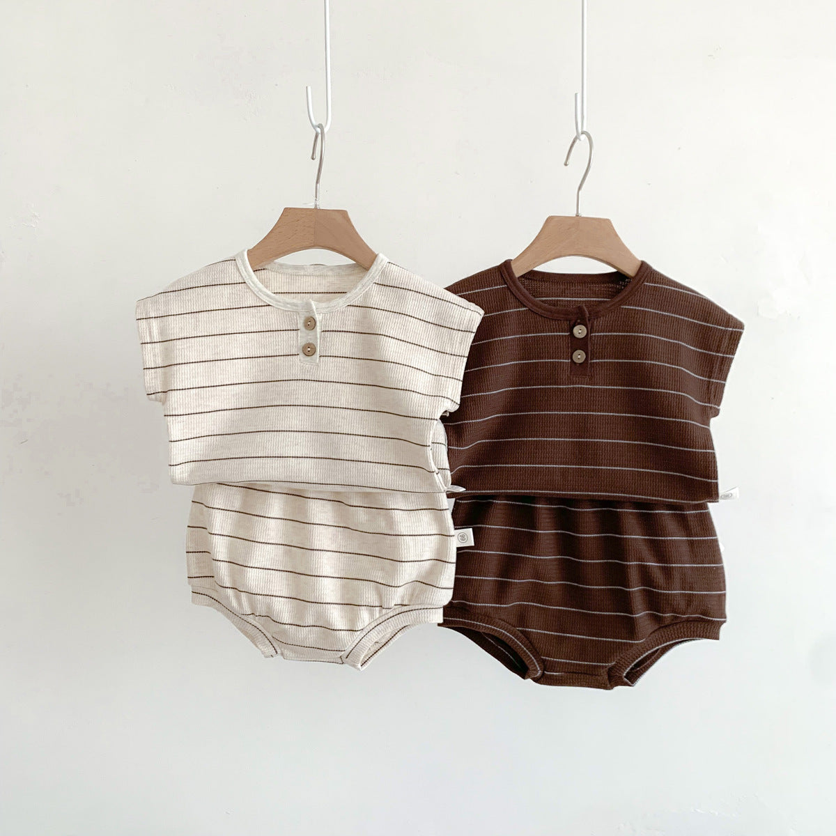 Baby Summer Striped 2 PC Sets – Mookidoo Children's Boutique