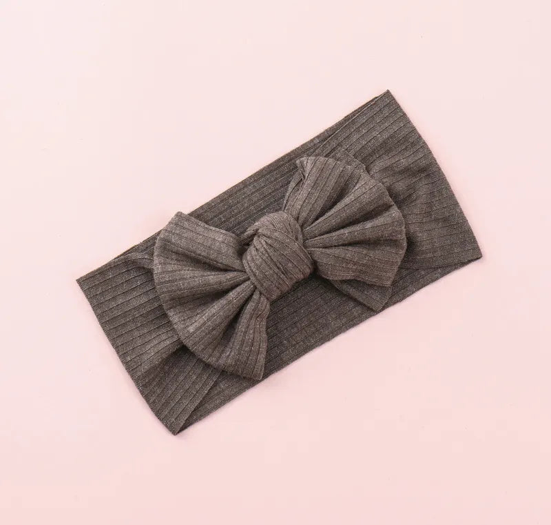 Baby Toddler Girls Pit Knitted Headbands Bows