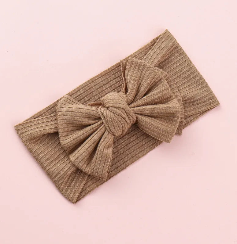 Baby Toddler Girls Pit Knitted Headbands Bows