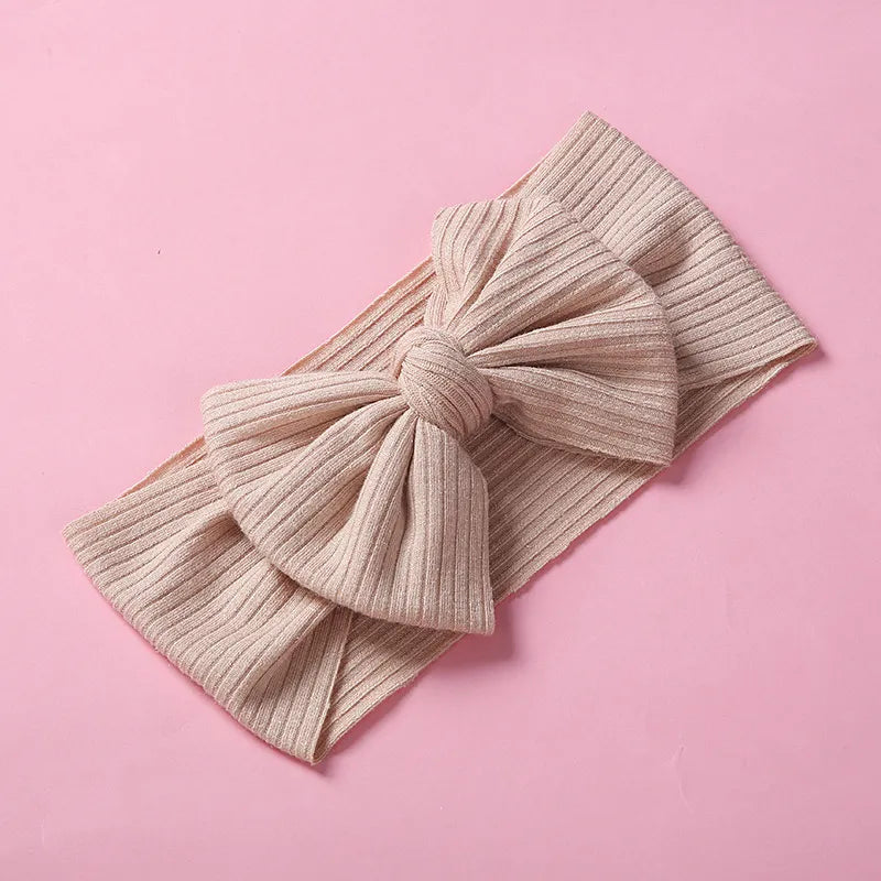 Baby Toddler Girls Pit Knitted Headbands Bows