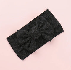 Baby Toddler Girls Pit Knitted Headbands Bows