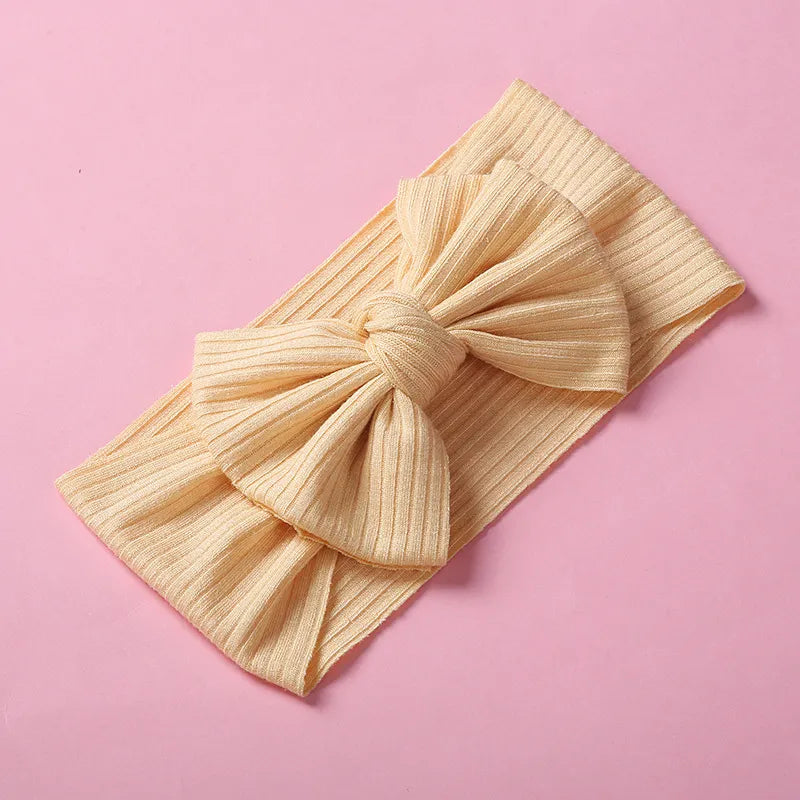 Baby Toddler Girls Pit Knitted Headbands Bows