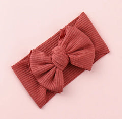 Baby Toddler Girls Pit Knitted Headbands Bows