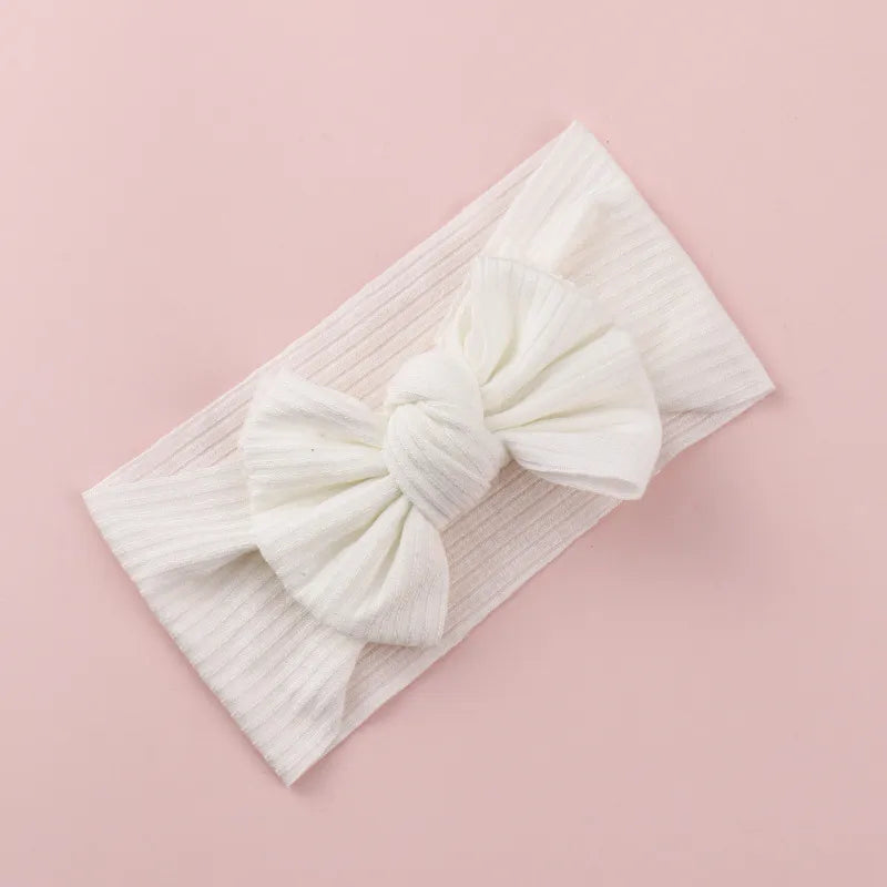 Baby Toddler Girls Pit Knitted Headbands Bows