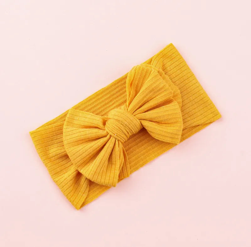 Baby Toddler Girls Pit Knitted Headbands Bows