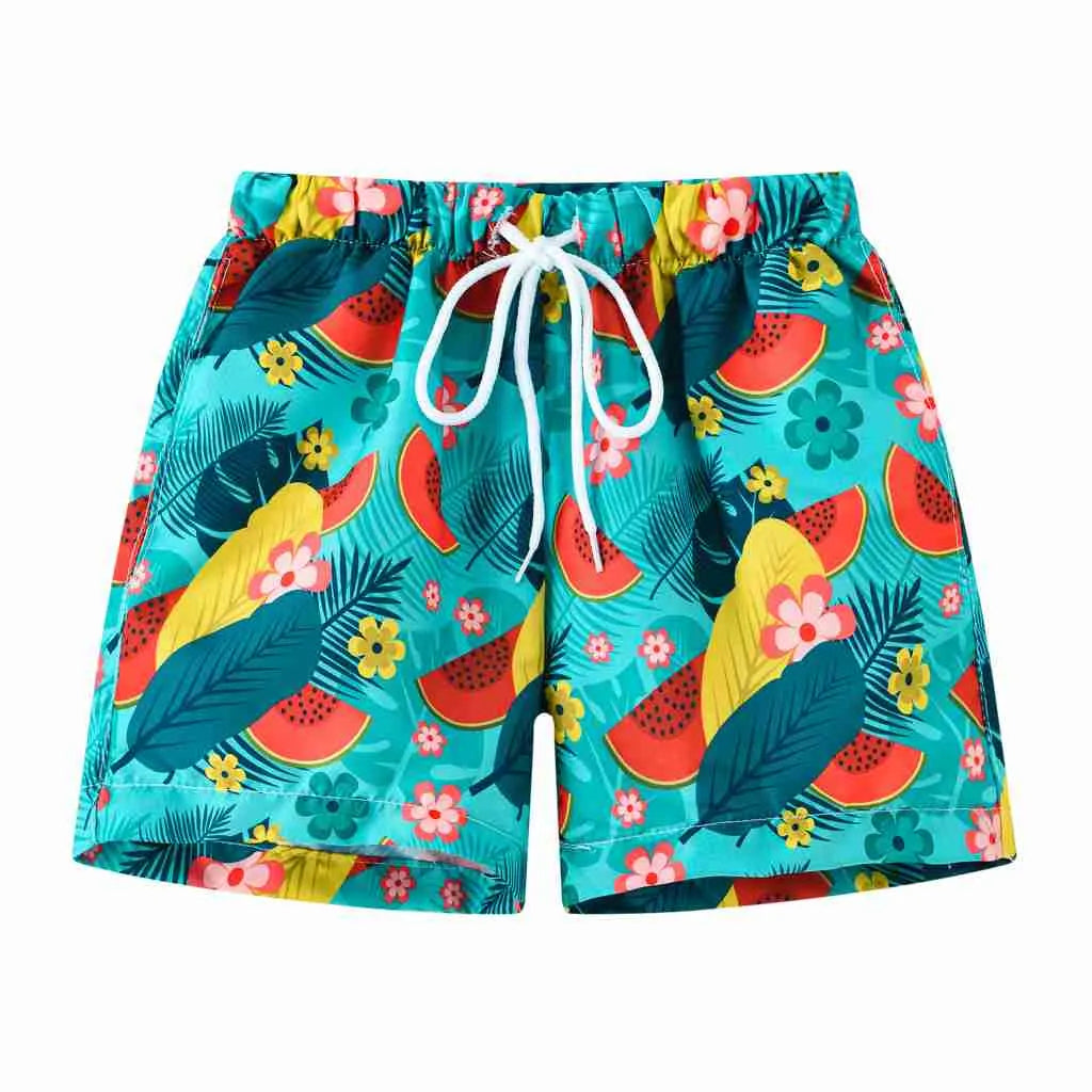 Boys Fashion Swimming Trunks Beach Shorts