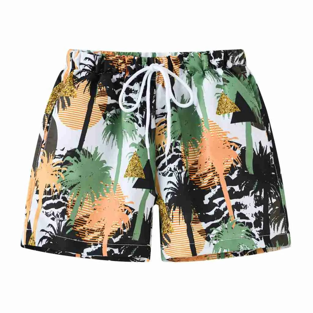 Boys Fashion Swimming Trunks Beach Shorts