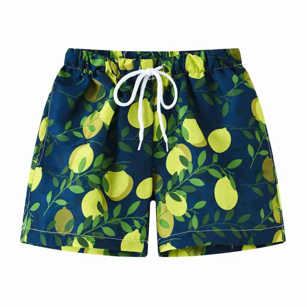 Boys Fashion Swimming Trunks Beach Shorts