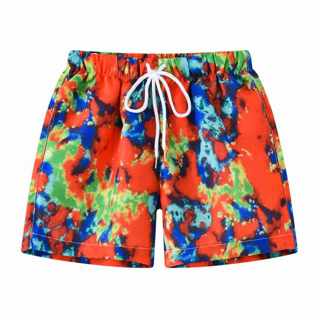 Boys Fashion Swimming Trunks Beach Shorts