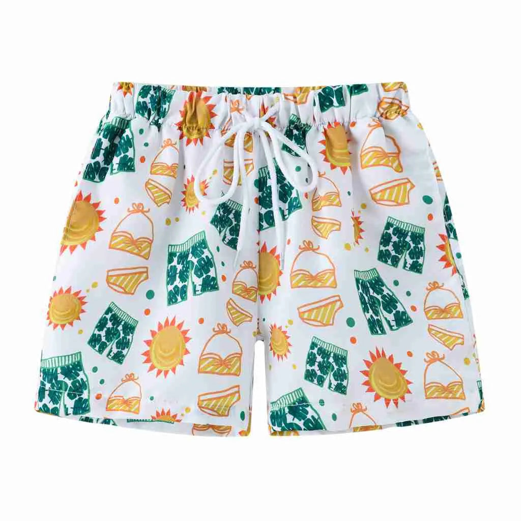 Boys Fashion Swimming Trunks Beach Shorts