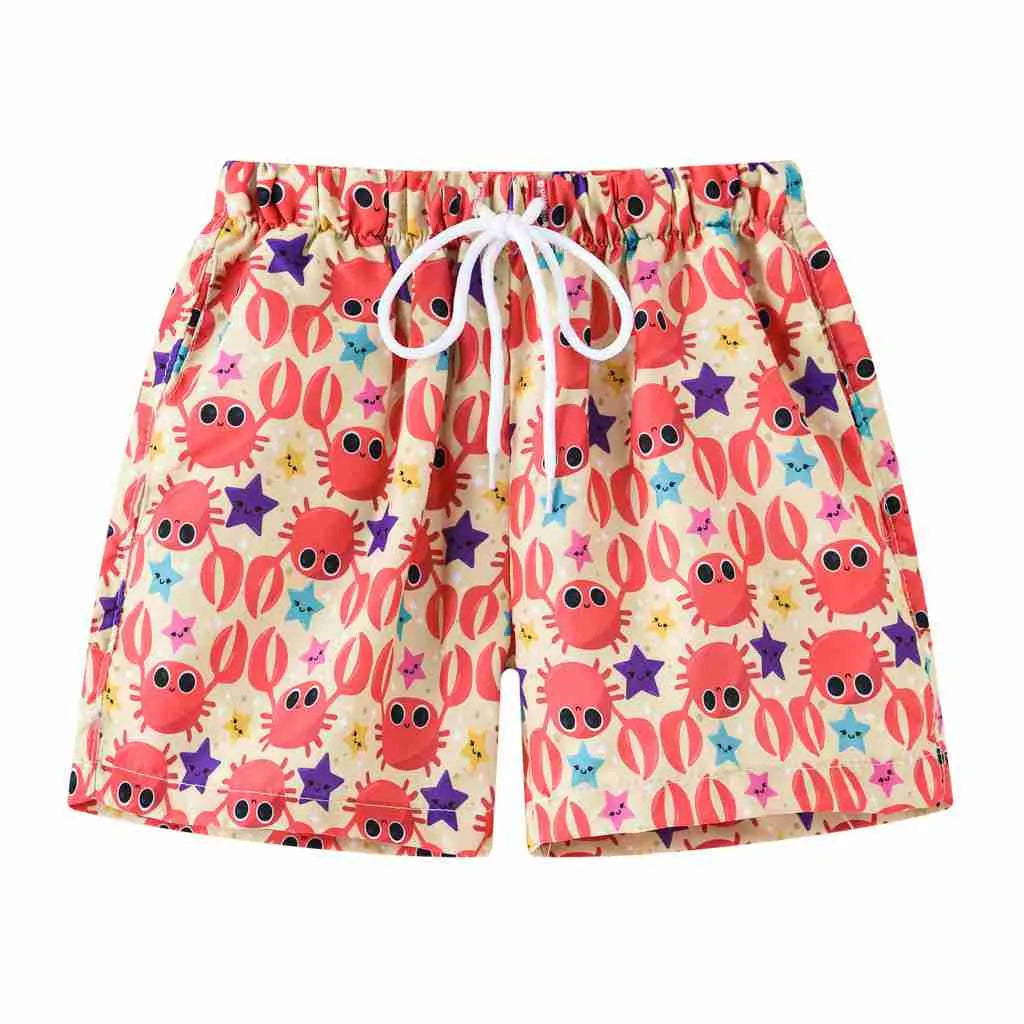 Boys Fashion Swimming Trunks Beach Shorts