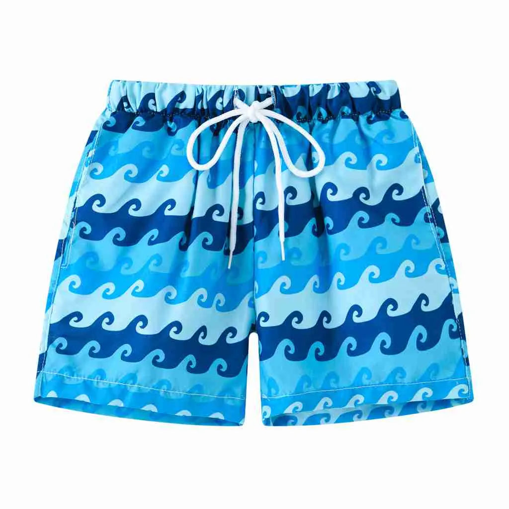 Boys Fashion Swimming Trunks Beach Shorts