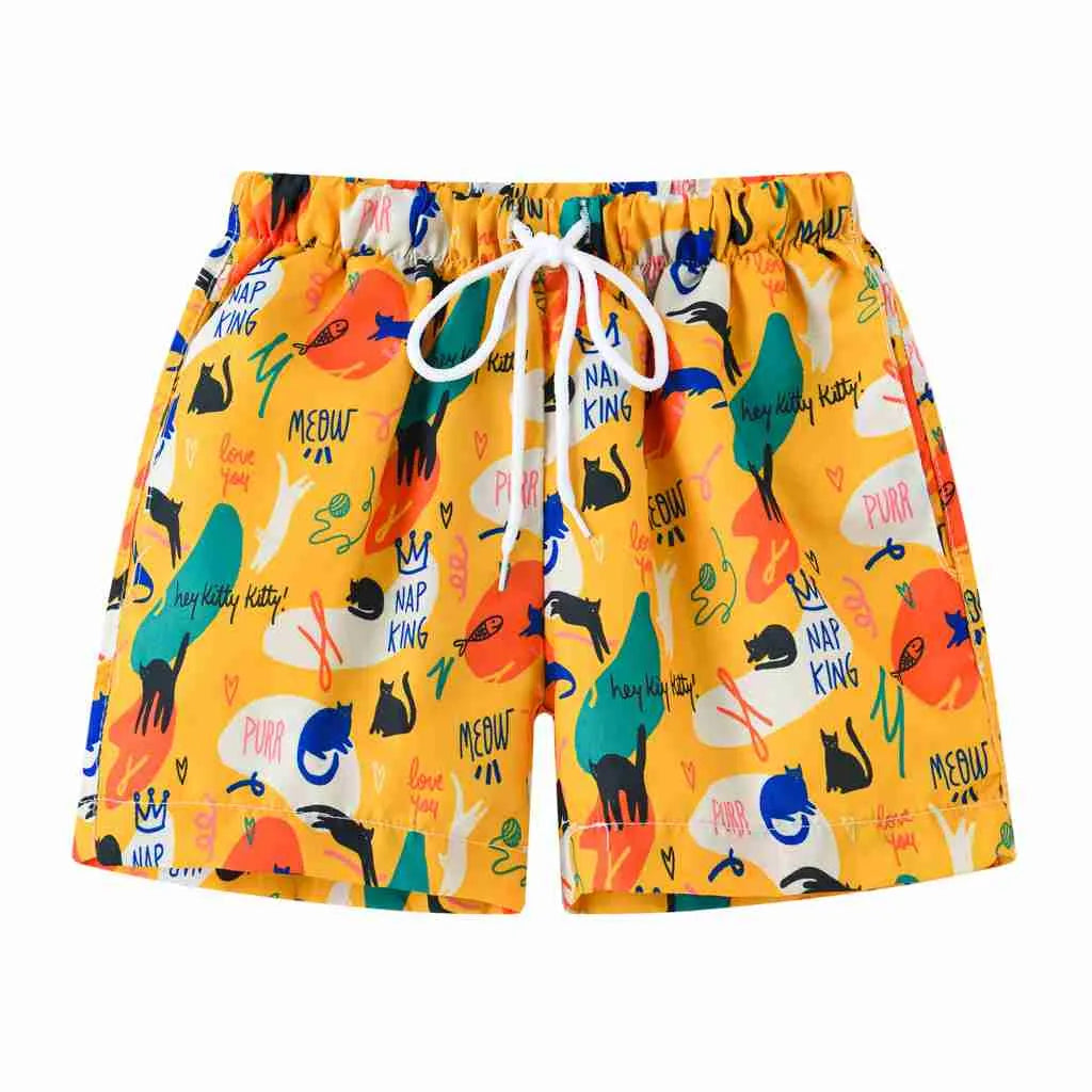 Boys Fashion Swimming Trunks Beach Shorts