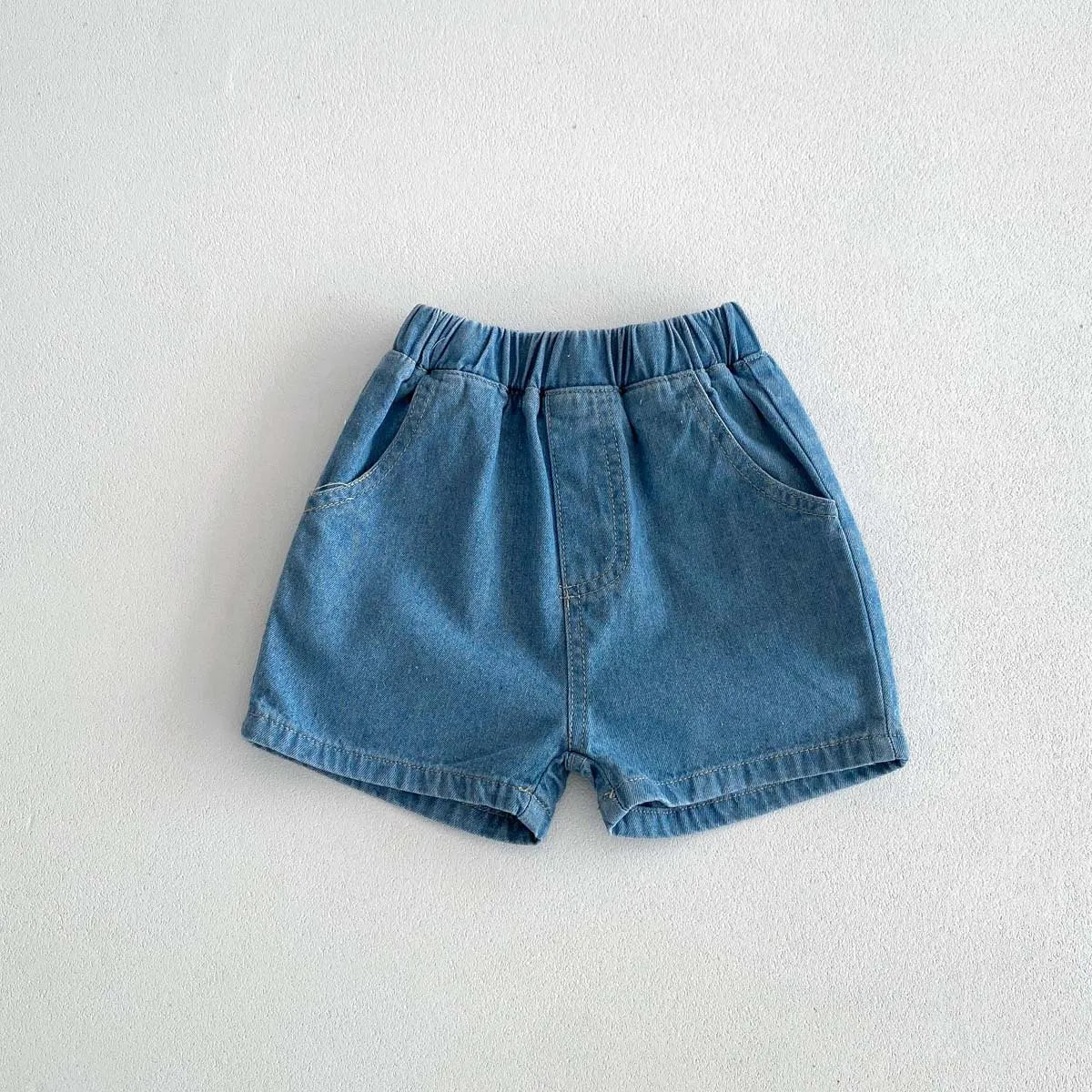 Boys and Girls Universal Pocket Denim Shorts