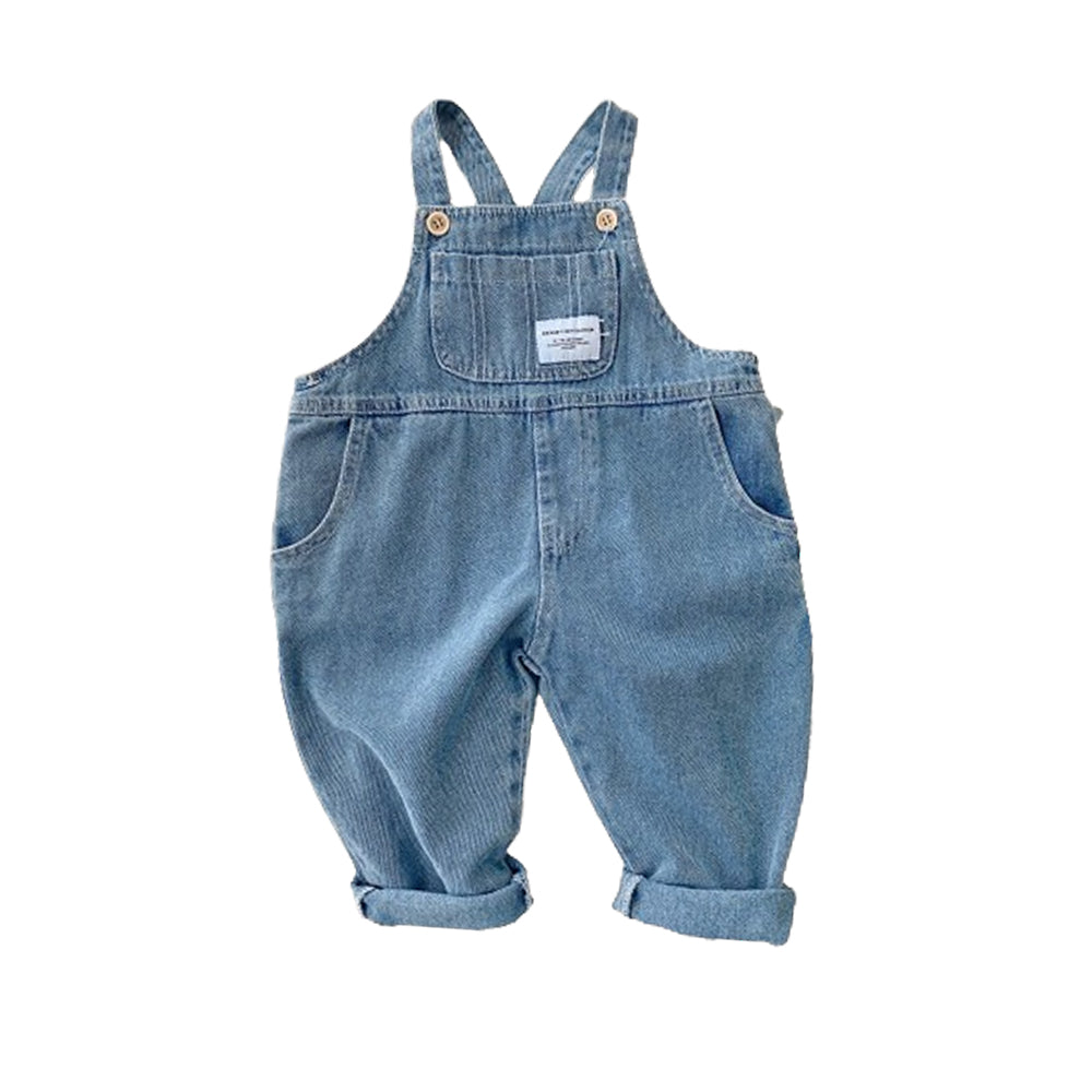 Children's Labeled Overalls