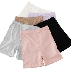 Children's Solid Color Cotton Shorts