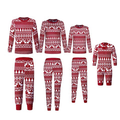 Christmas Matching Jammies for Adults and Kids Holiday Xmas Sleepwear Set