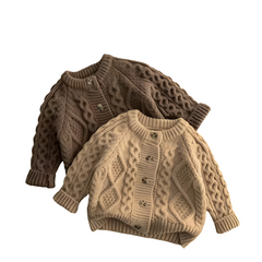 Fall Kids Cardigan Sweaters Knit Sweater Kids Tops Clothing