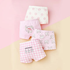 Girls Cartoon Cute Cotton Underwear