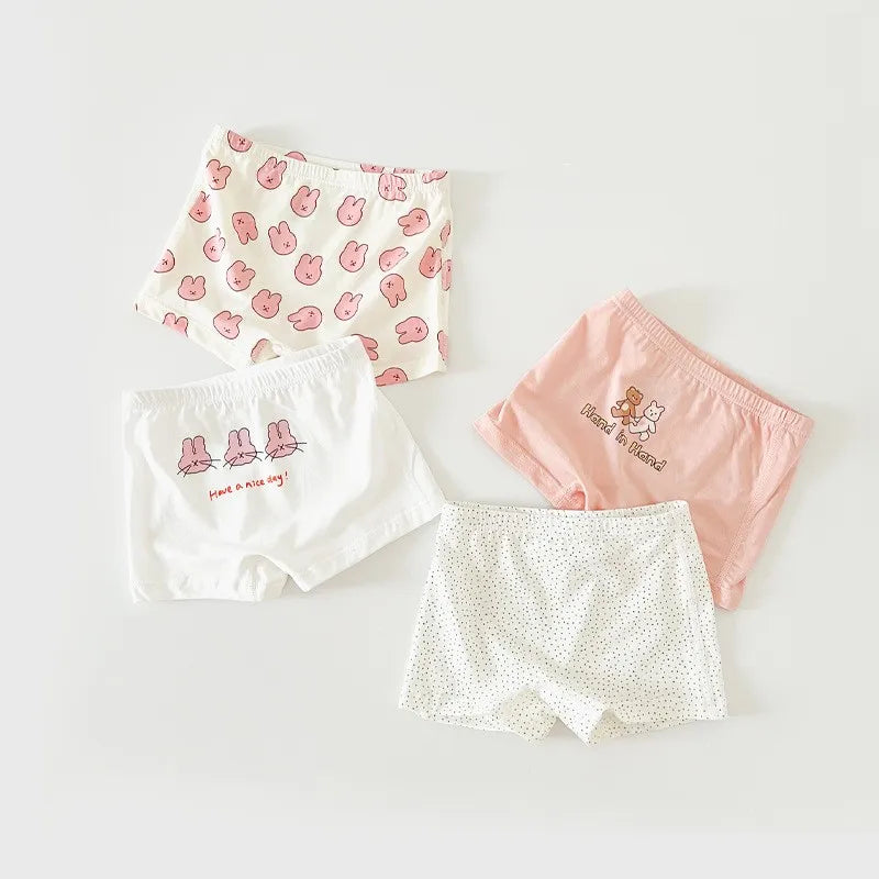 Girls Cartoon Cute Cotton Underwear