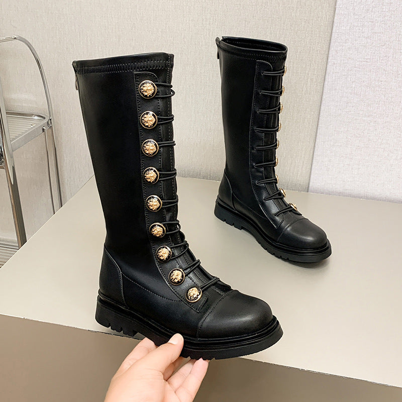 Girls Studded Boots Deal For Kids Boots Black Shoes