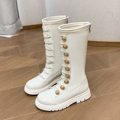 Girls Studded Boots Deal For Kids Boots White Shoes