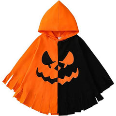 Halloween Custom Unisex Children's Hooded Unisex Cape Cloak