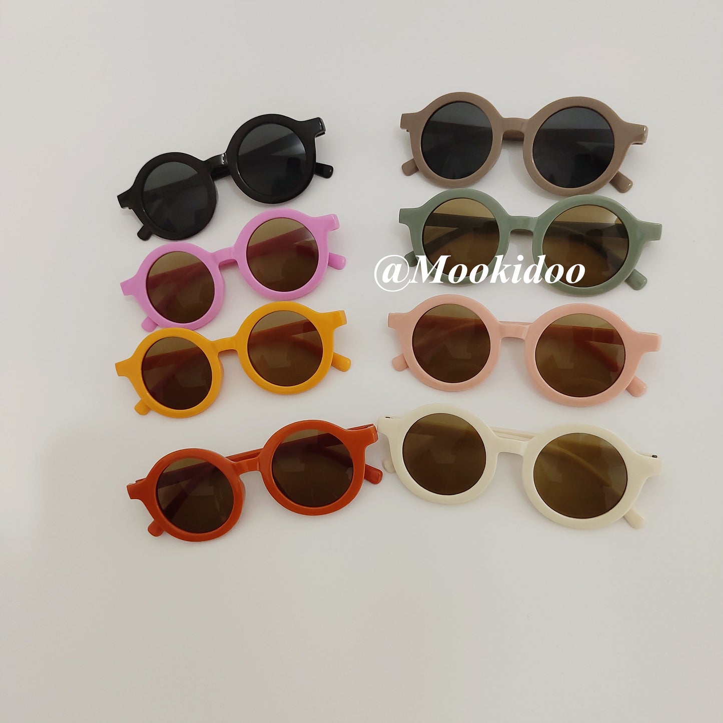 Children's Sunglasses Fashionable Solid Color Glasses AG001