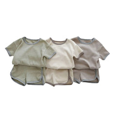 Lnfant Toddler Waffle Casual 2 PC Sets