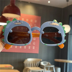 Kids Cute Cartoon Dinosaur Funny Glasses