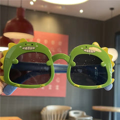 Kids Cute Cartoon Dinosaur Funny Glasses