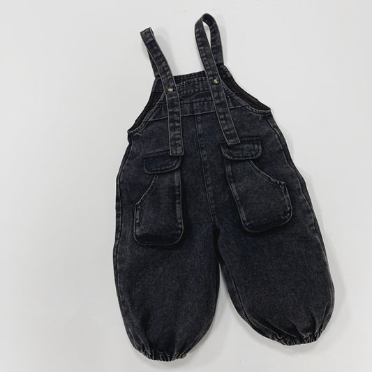 Универсальная рабочая одежда для мальчиков и девочек, джинсовые комбинезоны LP008