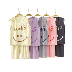 Lucky Smiley Boys and Girls Uniex Summer Outfit