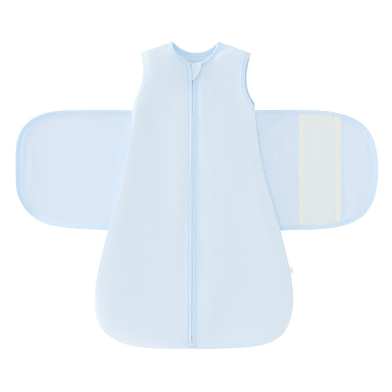 Newborn Sleep Sack Baby Swaddle 3-Way Adjustable Blue Wearable Blanket