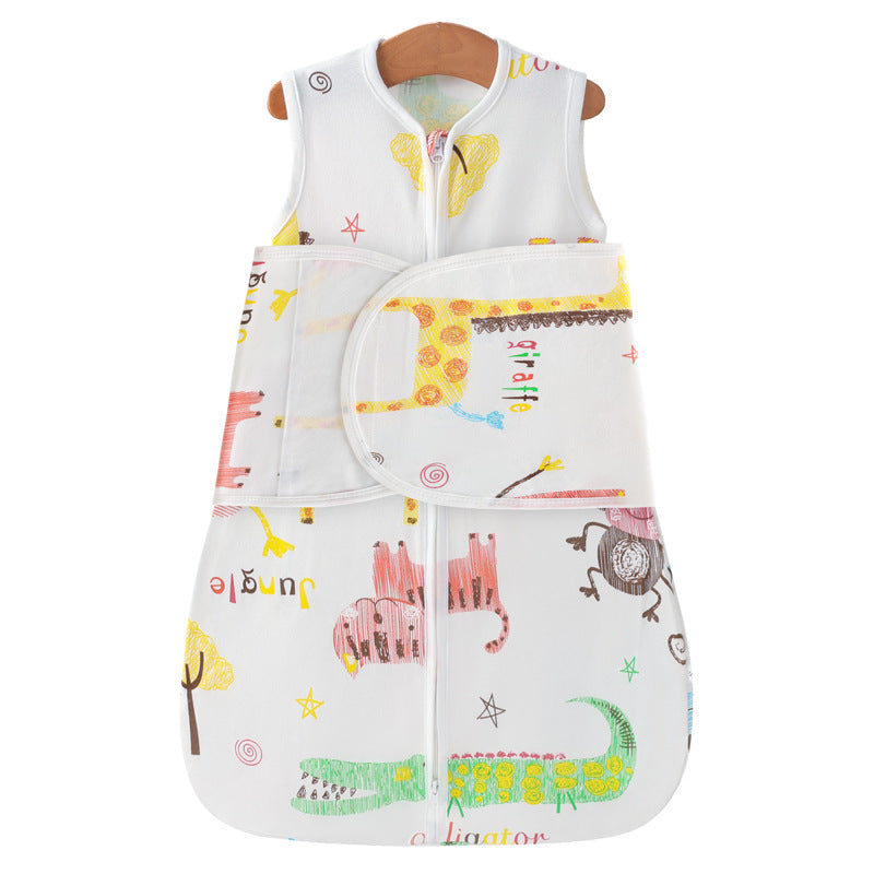Newborn Sleep Sack Baby Swaddle 3-Way Adjustable Giraffe Wearable Blanket
