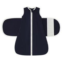 Newborn Sleep Sack Baby Swaddle 3-Way Adjustable Navy Wearable Blanket