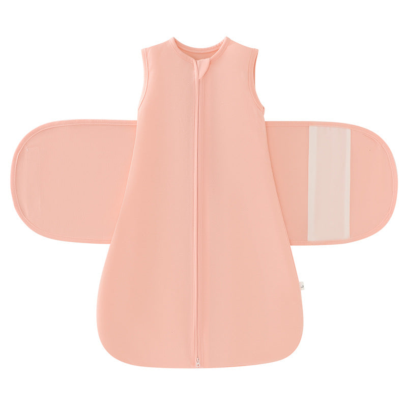 Newborn Sleep Sack Baby Swaddle 3-Way Adjustable Pink Wearable Blanket